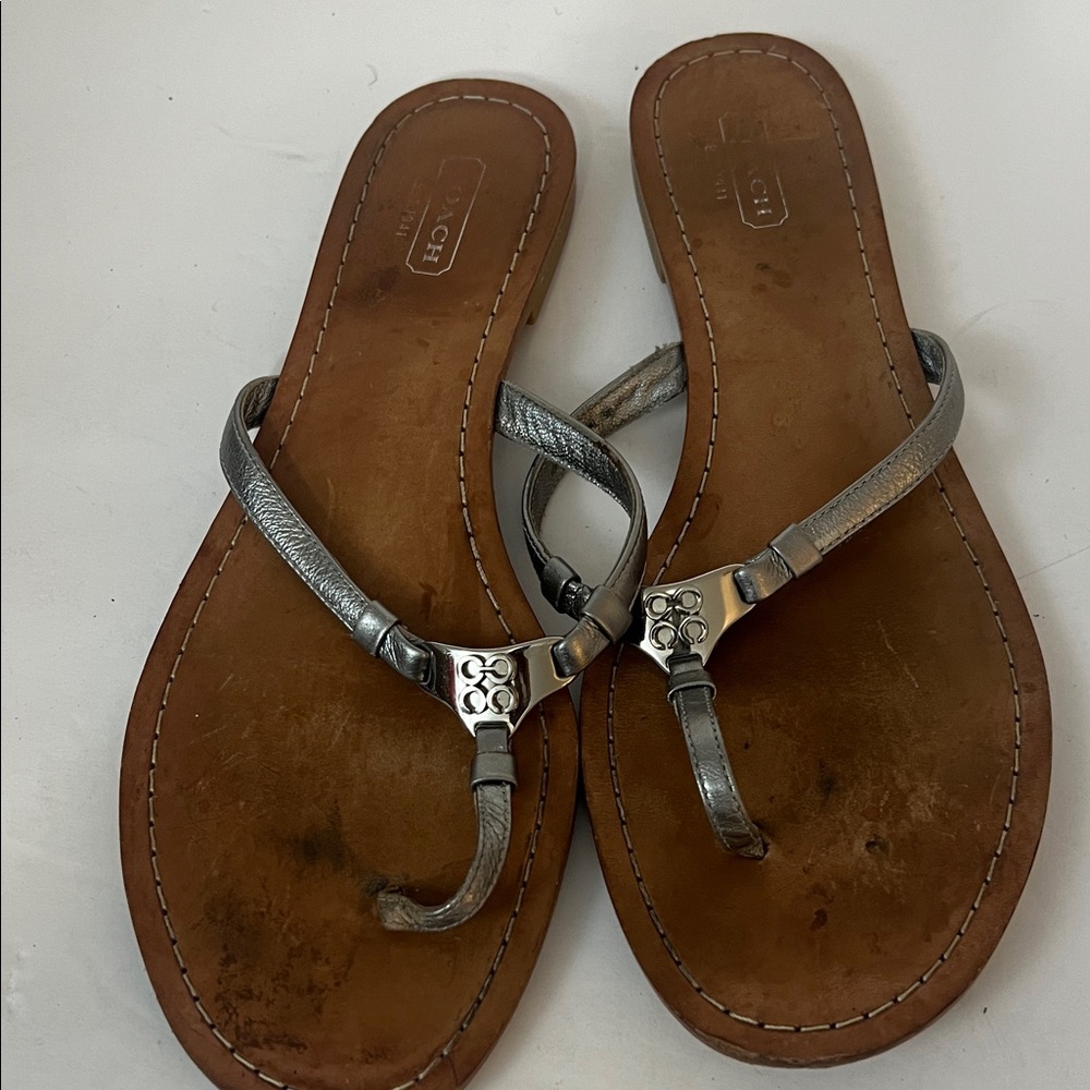 Coach Rachael SilverThong  Women's Sandals sz 9